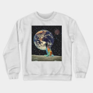 Travel to the Moon Crewneck Sweatshirt